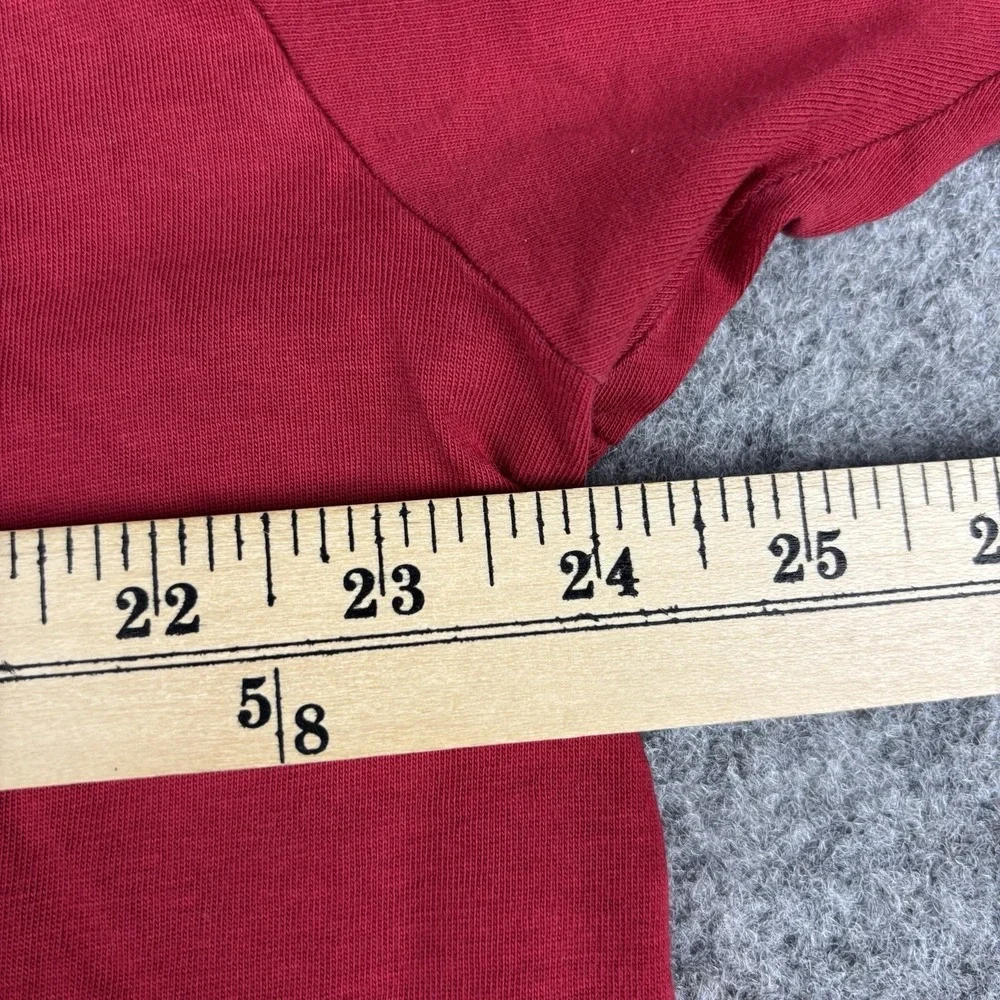 Polo Ralph Lauren V Neck Shirt Mens Xl‎ Red Short Sleeve Pony Logo Classic Fit